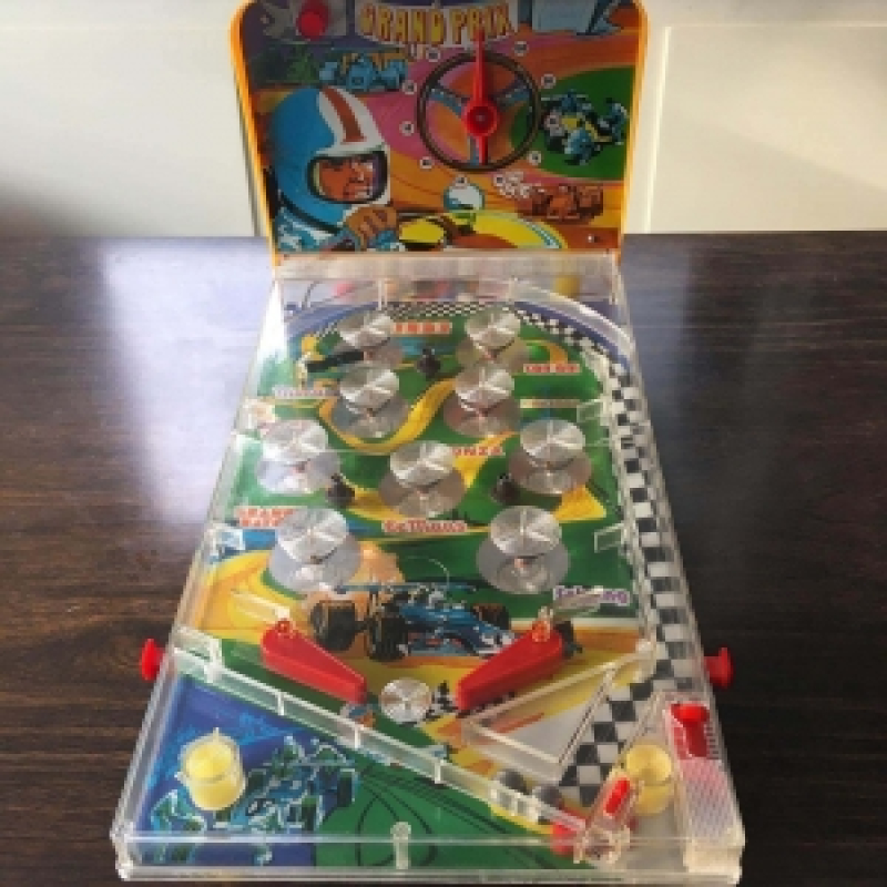 Vintage mini Grand Prix F1 flipperkast